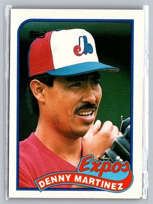 1989 Topps #313 Denny Martinez - Image 1 of 2