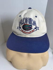 Vintage 90s Florida Gators Logo Athletic Sports Snapback Hat - Bild 1 von 10