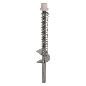 PRIME-LINE N 6729 Guide, 3 3/4 in W, 5 5/8 in L, Silver 430W18 - Picture 1 of 1