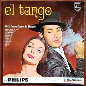 Malando And His Tango Orchestra, El Tango - World Famous Tangos, (LP, Album, Mon - Picture 1 of 5