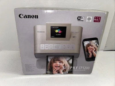 Canon Selphy CP1200 Wireless Color Photo Printer New Open Box - Image 1 of 4