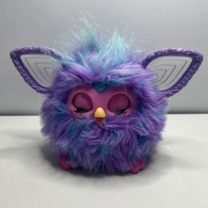 Furby Emoto interaktives Plüschtier lila getestet funktioniert 2023 - Bild 1 von 6