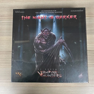 THE NIGHT IS DARKER THE ORDER OF VAMPIRE HUNTERS BOARD GAME EXPANSION 2017 - Image 1 of 4
