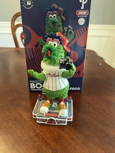 Phillie Phanatic Philadelphia Phillies 2024 MLB London Series Mascot Bobblehead - Picture 1 of 8