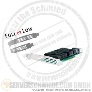 Broadcom LSI Original 9400-8i HBA SSD NVMe 12G SAS SATA TriMode Controller +NEW+ - Afbeelding 1 van 7