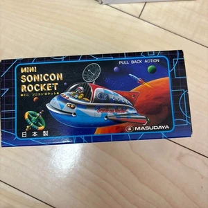 Masudaya Collection Mini Sonicon Rocket  Vintage Tinplate - Picture 1 of 3