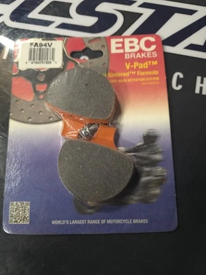 Harley Davidson Sportster 883 1986-1999 pastillas de freno nuevas EBC (EBC FA94V) Foto 1 de 4