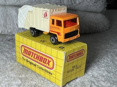 Camión de basura Matchbox MB36 Foto 1 de 4