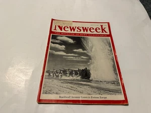 Newsweek Magazine July 19, 1943 WWII Beachhead Invasion Fortress Europe 524 - Imagen 1 de 1