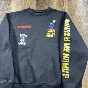 Death Row Records X Shoe Palace Sweatshirt Mens M Black Doggystyle Whats My Name - Picture 1 of 15