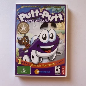 Putt Putt Saves The Zoo (2007) PC CD ROM Computer Video Game, Education - Picture 1 of 6