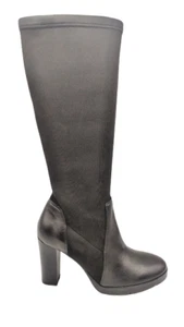 scarpe da donna stivali stivaletti in pelle slip on tacco 40 igi & co - Foto 1 di 4