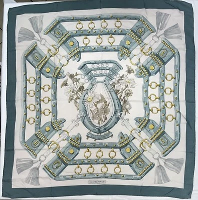 Foulard Hermès Paris 100% seta - Imagen 1 de 4
