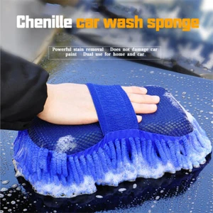 Car Wash Microfiber Car Washer Sponge Cleaning Car Detailing Washing Glov3C - Picture 1 of 10