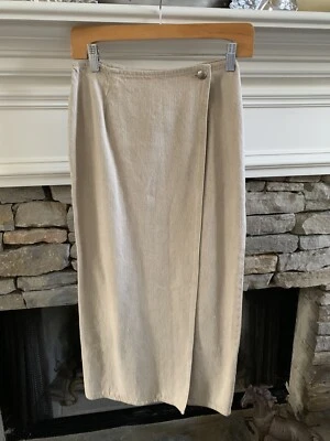 Vintage Ralph Lauren Pony Label Wrap Skirt USA Size 6 Nice! - Изображение 1 из 4