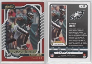 2022 Panini Absolute Spectrum Red /100 Devonta Smith #71