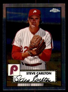 2021 Topps Chrome Platinum Anniversary 677 Steve Carlton - Philadelphia Phillies