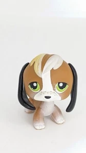 Littlest Pet Shop LPS Auténtico Marrón Blanco Pecoso Beagle Perro 113 - Imagen 1 de 2