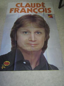 CLAUDE FRANCOIS AFFICHE DE CONCERT FLECHE - Picture 1 of 1