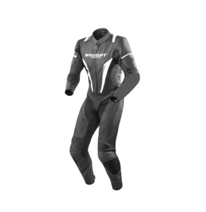 REAL COWHIDE LEATHER MOTORCYCLE BIKER SUIT MOTOBIKE RACING PROTECTIVE SUIT - Picture 1 of 7