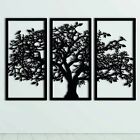 Tree of Life 3 Panels, Metal Tree Wall Art, Tree Sign, Metal Wall Decor, 3 Piece