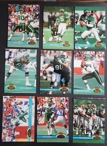1991 Topps Stadium Club New York Jets Team Set 17 Cards w Rob Moore Al Toon - Bild 1 von 2