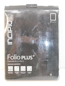 Incipio Folio Plus Kickstand Case Black (Case Only) - Picture 1 of 2