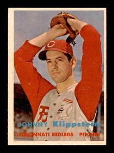 1957 Topps #296 Johnny Klippstein   EXMT/EXMT+ X2853109