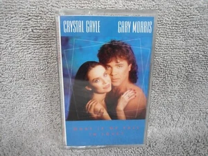 Crystal Gayle & Gary Morris: What If We Fall in Love? Cassette Tape 1987 - Picture 1 of 8
