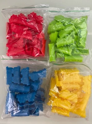 Настольная игра Ticket To Ride First Journey сменный полный набор вагонов поезда - Изображение 1 из 3