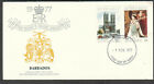 Barbados 1977 cachet FDC first day cover Queen Elizabeth II silver jubilee