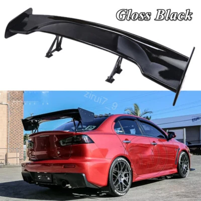For Mitsubishi Lancer Sedan 07-17 Gloss 46" GT Rear Trunk Spoiler Racing Wing - Image 1 of 4