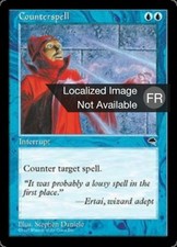 1X Counterspell Tempest EX French MTG CARD