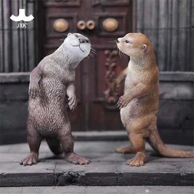 JXK 1/6 Eurasian River Otter Model Animal Figure Scene Accessory Decor Kids Toy - Image 1 of 4