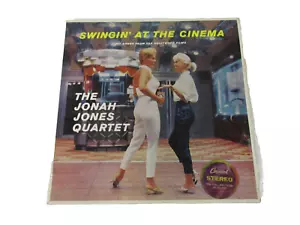THE JONAH JONES QUARTET Swingin At The Cinema 33RPM Vinyl LP 1958 Capitol Stereo - Picture 1 of 11