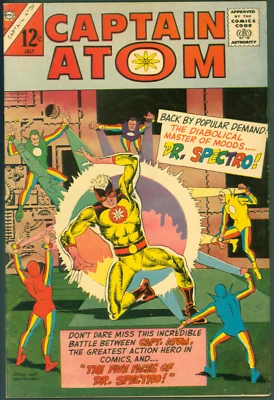 Captain Atom #81 F/VF Charlton Comics VTG 1966 Steve Ditko Cover & Interior - Image 1 of 2