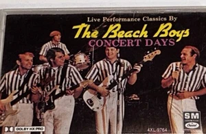 The Beach Boys Concert Days Rock Music Album Cassette 1B08 - Picture 1 of 4