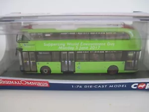 Corgi 1/76 Wrightbus New Routemaster World Environment Day REDUCED - Picture 1 of 7
