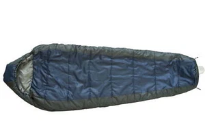 Ozark Trail 30F with Soft Liner Camping Mummy Sleeping Bag for Adult Blue for - Picture 1 of 10