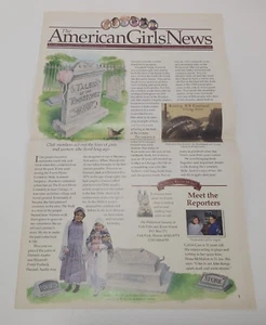Vtg Rare The American Girls News Official Newspaper Vol 3 Issue 5 Oct/Nov 1998 - Picture 1 of 7