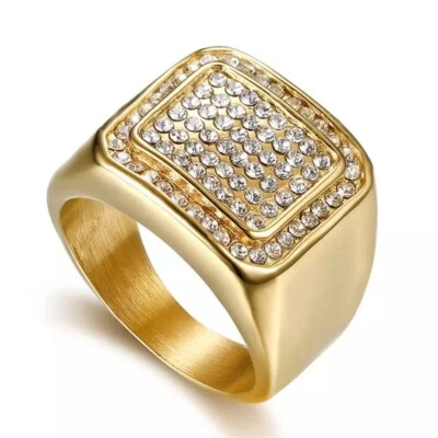 Anillos de Tungsteno en Oro 14K Sortijas de Hombre Regalos Joyeria Fina Alianzas Foto 1 de 4