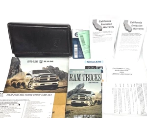 2015 RAM 2500 BigHorn User Guide Booklet Owners Manual Leather Case OEM Set - Bild 1 von 20