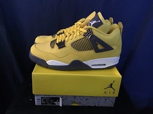 Size 15 - Jordan 4 Retro Mid Lightning - Picture 1 of 4