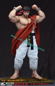 Street Fighter Ryu Resin Statue 1/6 Scale MC Studio Pre-order H30cm Suit 2Heads - Picture 1 of 6