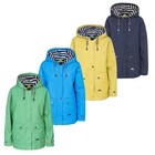 Trespass Womens Seawater Hooded Casual Waterproof Breathable Rain Jacket Coat