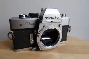 Minolta SRT 101 SLR Film Camera Body, not working for parts / repair - Picture 1 of 11