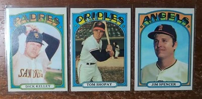1972 Topps 401-600 Pick from drop down list - Image 1 of 2