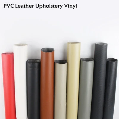 Faux Leather Upholstery Fabric DIY Craft 54"Wide 30/65/90/150/324 Inches Length - Image 1 of 4