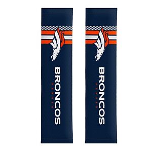 NEW NFL Denver Broncos Seat Belt Pads Shoulder Protector Universal Fit Pair