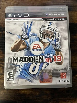 Madden NFL 13 BONUS EDITION (Sony PlayStation 3) PS3 GAME COMPLETE w/MANUAL CIB - Image 1 of 4